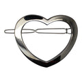 Barrette SOHO Heart - Argent - | Fashiongirl