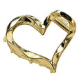 Pince à cheveux SOHO Heart Metal - Or - Accessoires pour cheveux