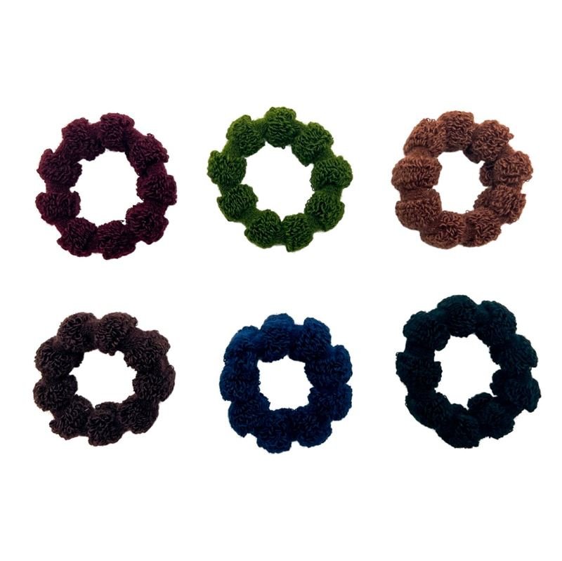 SOHO Hebe Hair elastics - Dark - Hair Accessories | Fashiongirl