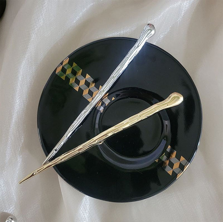 SOHO Hina Metal Hair Stick - Argent - | Fashiongirl