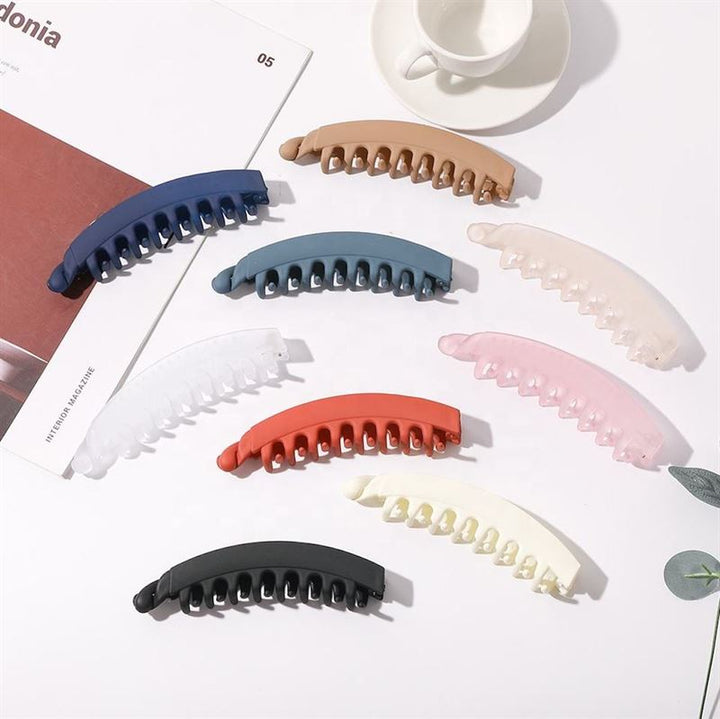 SOHO Idis Banana Hair Clip - Black - | Fashiongirl