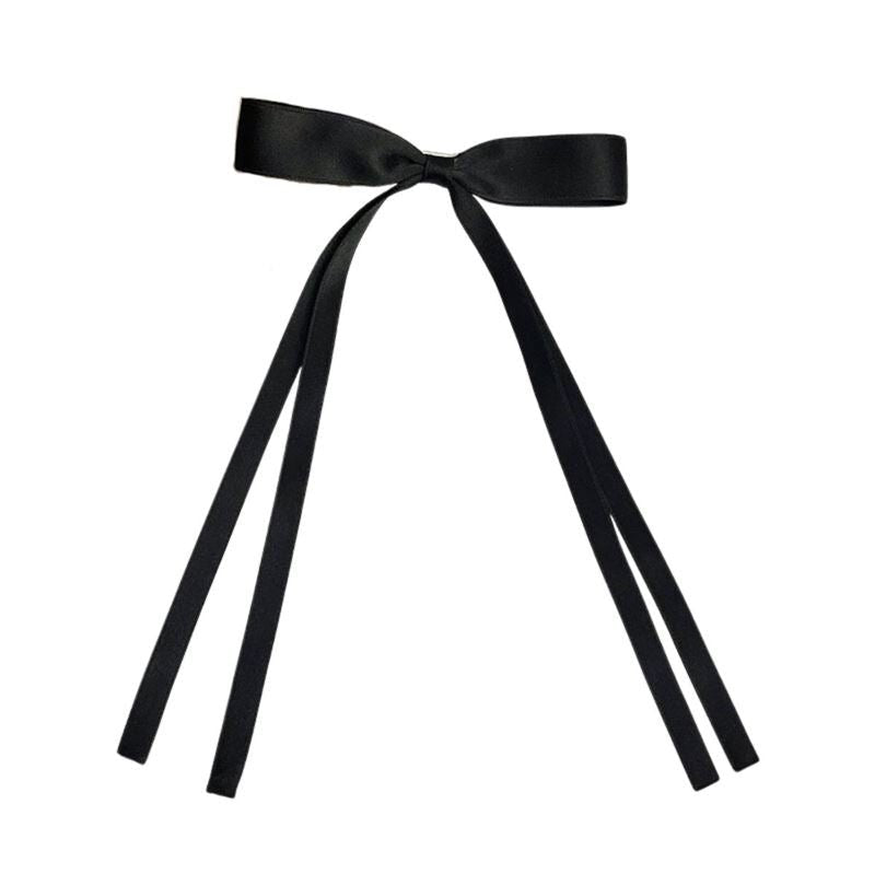 SOHO Isa Bow Hair clips - Black - Hair Accessories | Fashiongirl