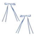 Barrettes SOHO Isa Bow - Bleu - Accessoires pour cheveux | Fashiongirl