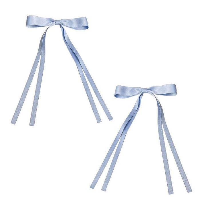 SOHO Isa Bow Hair clips - Blue - Hair Accessories | Fashiongirl