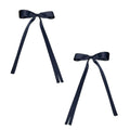 SOHO Isa Bow Barrettes - Bleu foncé - Accessoires pour cheveux | Fashiongirl