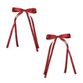 SOHO Isa Bow Barrettes - Rouge - Accessoires pour cheveux | Fashiongirl