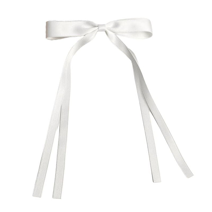 SOHO Isa Bow Hair clips - White - Hair Accessories | Fashiongirl