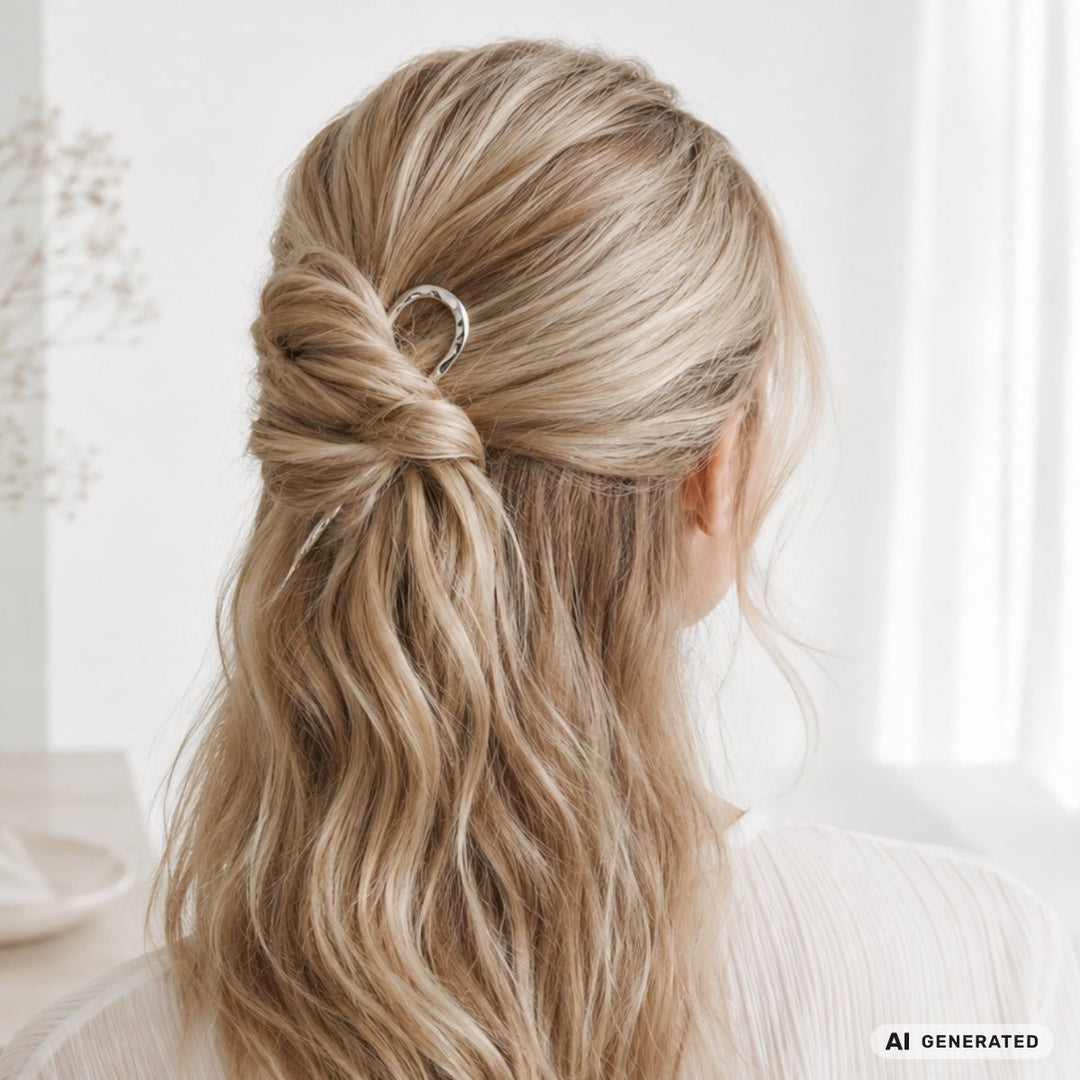 SOHO Itzel XL Hairpin - Silver – image 4