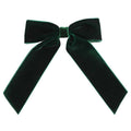 Barrette à nœud en velours SOHO Jane - Vert foncé - Accessoires pour cheveux | Fashiongirl