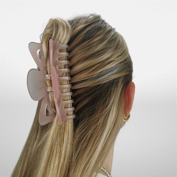 SOHO Jelly Hair Claw - Pink Peach - Hair Accessories