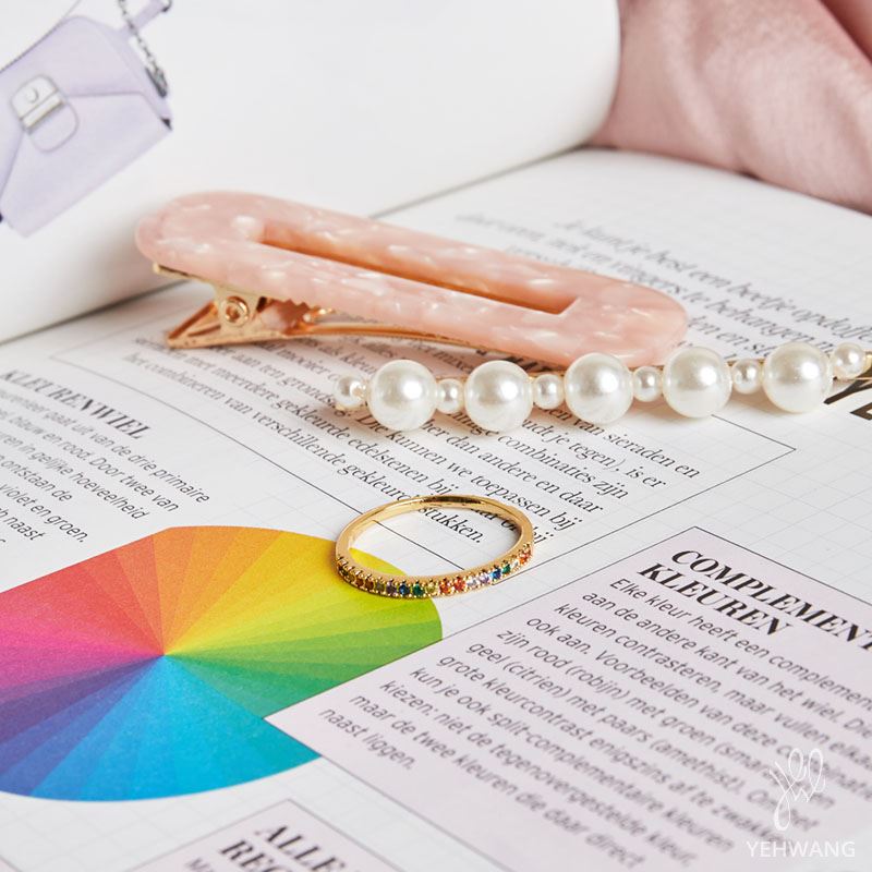 SOHO Joy Finger Ring 17mm - Rainbow - Hair Accessories | Fashiongirl