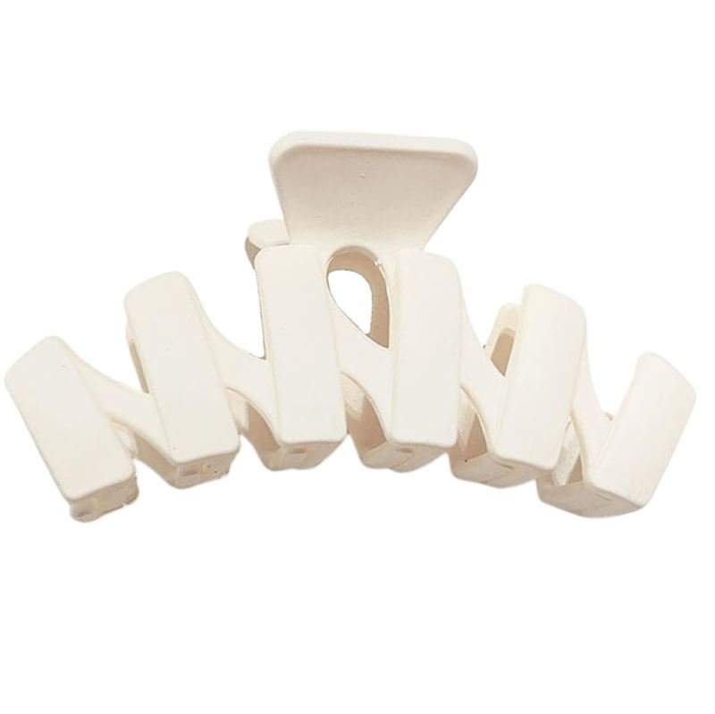 SOHO Just Hair Claw - White - Hair Accessories