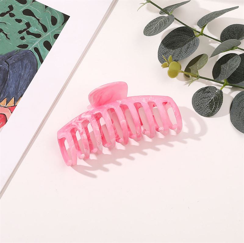 SOHO Kana Marble Hair Claw - Rose - Accessoires pour cheveux
