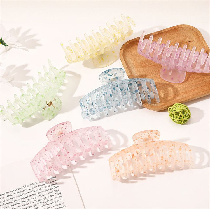 SOHO Kana Splash Hair Claw - Green - Hair Accessories