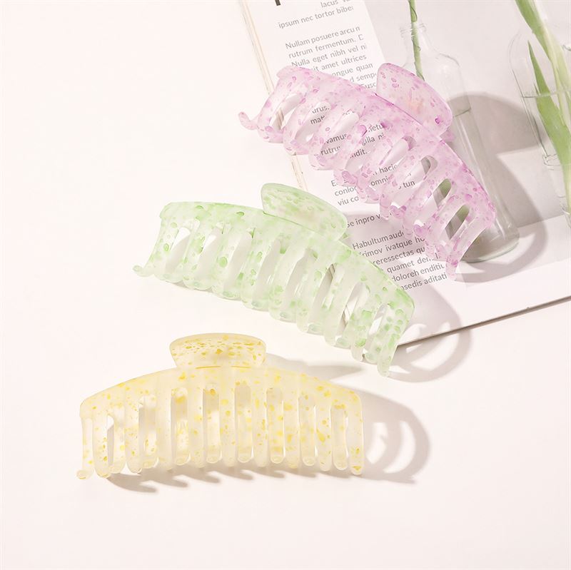 SOHO Kana Splash Hair Claw - Pink - Hair Accessories