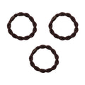 SOHO Karoline Élastiques pour cheveux - Marron foncé - Accessoires pour cheveux | Fashiongirl