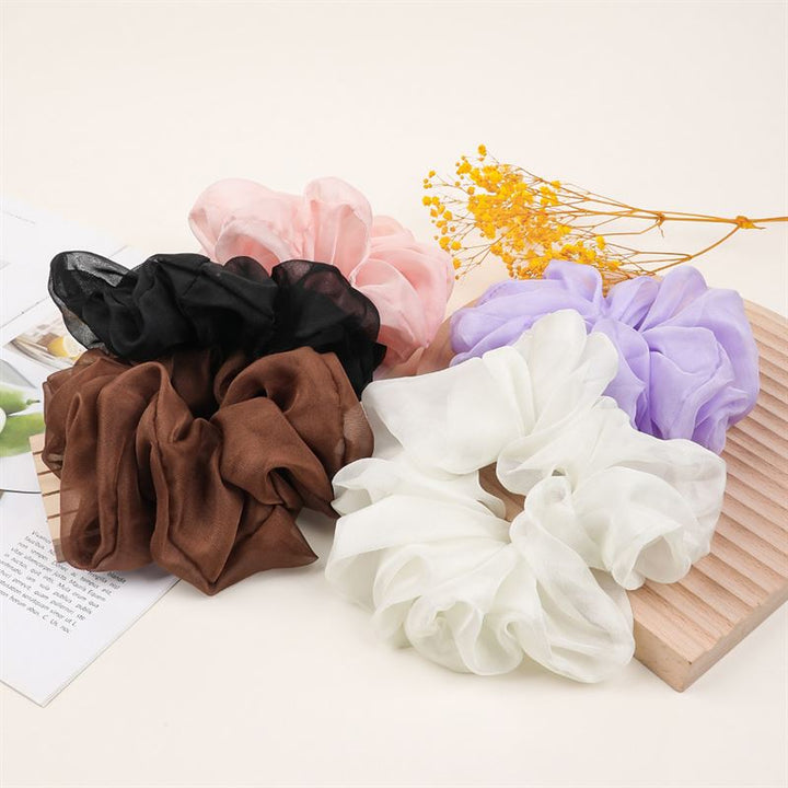 SOHO Keeya Scrunchie - Beige - Hair Accessories