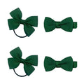SOHO Kirby Bow Élastiques et barrettes pour cheveux - Vert forêt - Accessoires pour cheveux | Fashiongirl