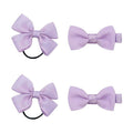 SOHO Kirby Bow Élastiques et barrettes pour cheveux - Lavande clair - Accessoires pour cheveux | Fashiongirl