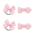 SOHO Kirby Bow Élastiques et barrettes pour cheveux - Rose clair - Accessoires pour cheveux | Fashiongirl