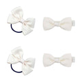 SOHO Kirby Bow Élastiques et barrettes pour cheveux - Perle - Accessoires pour cheveux | Fashiongirl