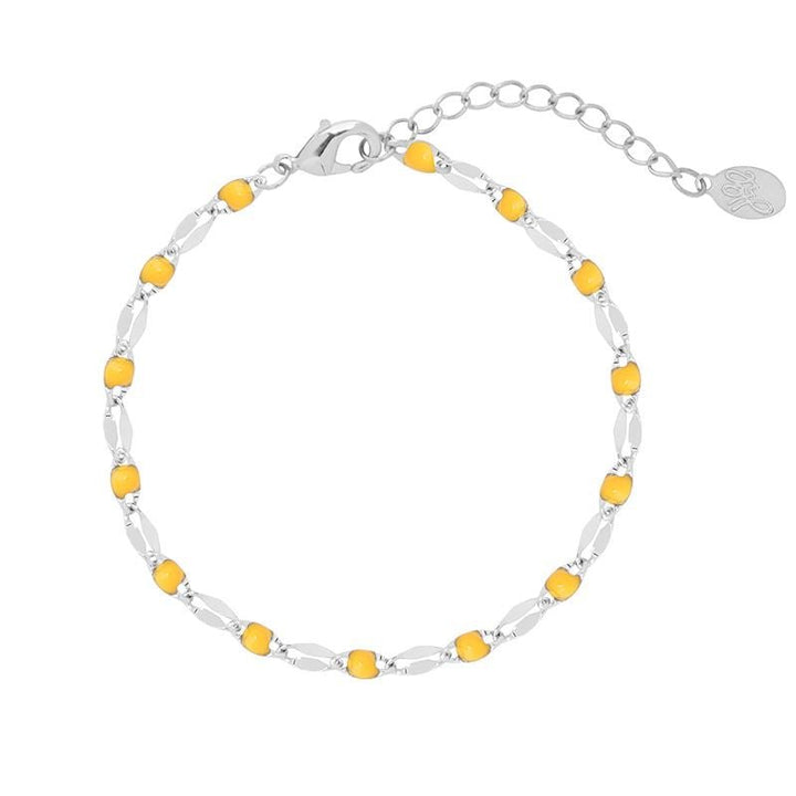 Bracelet SOHO Kora - Argent/Jaune - | Fashiongirl