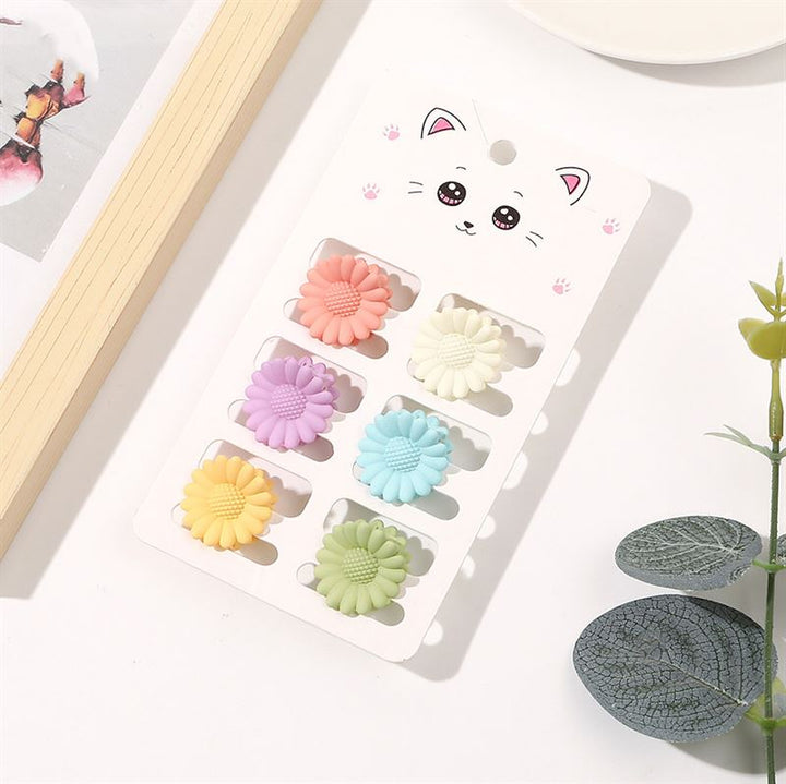 SOHO Lala Mini Hair Claws - Pastel Sunflower - Hair Accessories