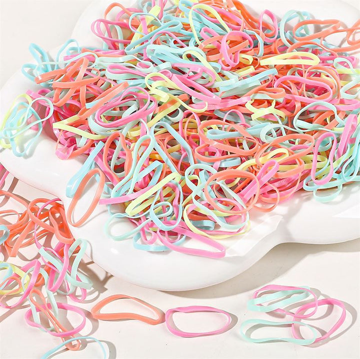 SOHO Liva Snag Free Hair elastics, 500 pcs - Dream - Hair Accessories | Fashiongirl