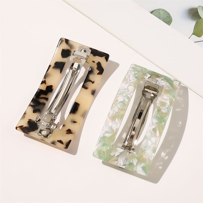 Barrette SOHO Livie - Écaille claire - | Fashiongirl