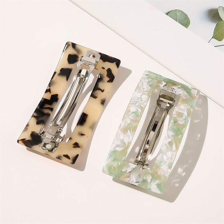 Barrette SOHO Livie - Écaille claire - | Fashiongirl