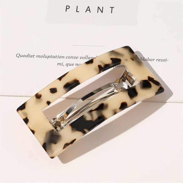 Barrette SOHO Livie - Écaille claire - | Fashiongirl