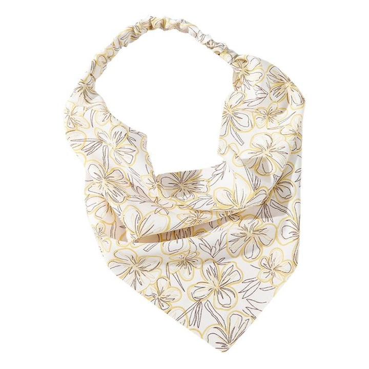 SOHO Lorelei Bandana Hair Scarf - Yellow - | Fashiongirl