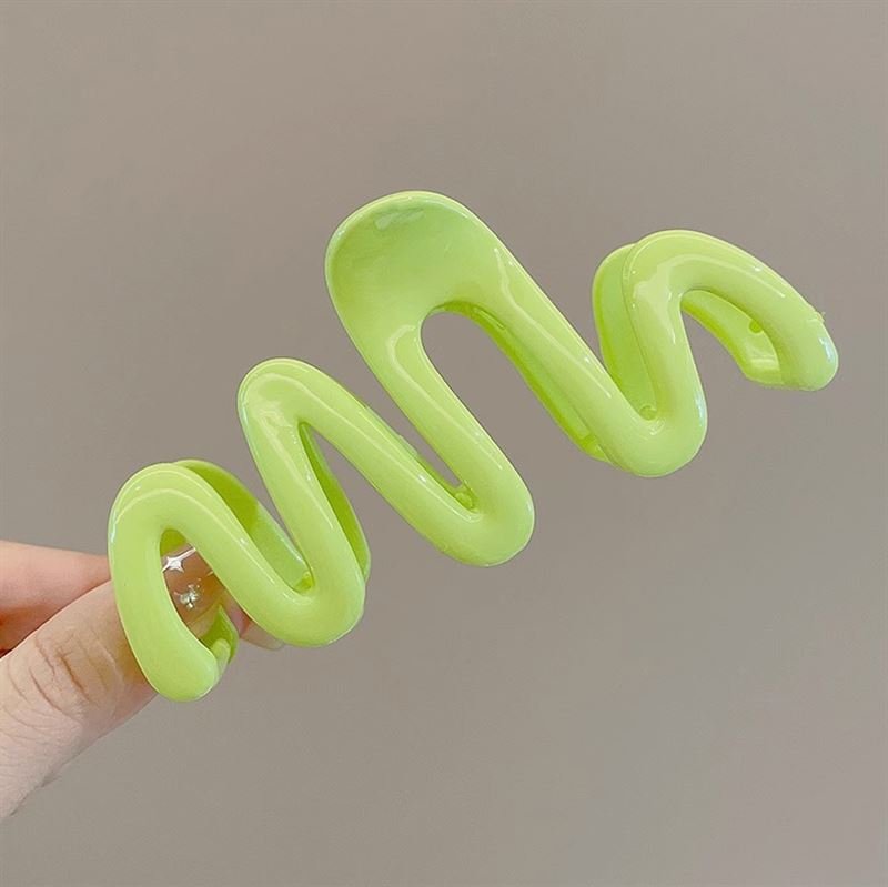SOHO Malik Hair Claw - Green - Hair Accessories