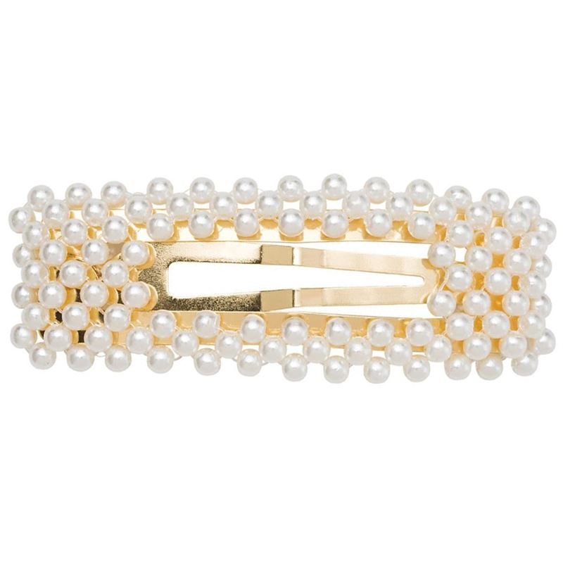 SOHO Mila Hair clip with white pearls, gold - No 6273 - | Fashiongirl