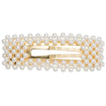 SOHO Mila Barrette avec perles blanches, dorée - N° 6273 - | Fashiongirl
