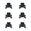 Mini pinces à cheveux SOHO 6 pièces - Noir - Accessoires pour cheveux