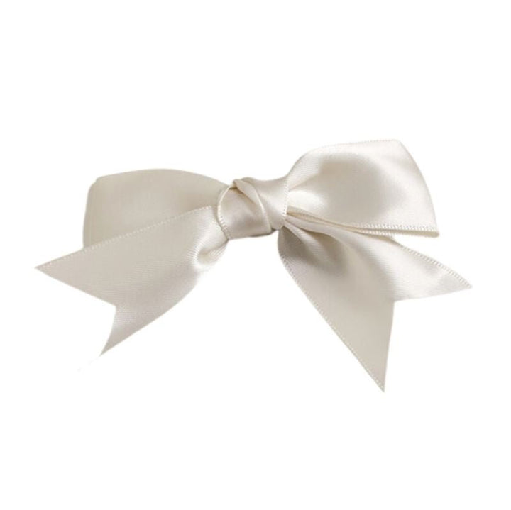 SOHO Mio Bow Hair Clips - White - Hair Accessories | Fashiongirl