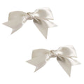 Barrettes SOHO Mio Bow - Blanc - Accessoires pour cheveux | Fashiongirl