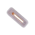 Barrette SOHO Mova - Argent pailleté - | Fashiongirl