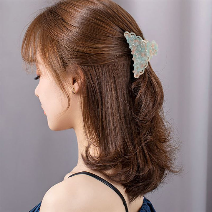 SOHO Naomi Hair Claw - Marbre blanc - Accessoires pour cheveux