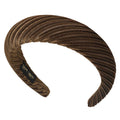 Bandeau SOHO Natalie - Marron - Accessoires pour cheveux | Fashiongirl