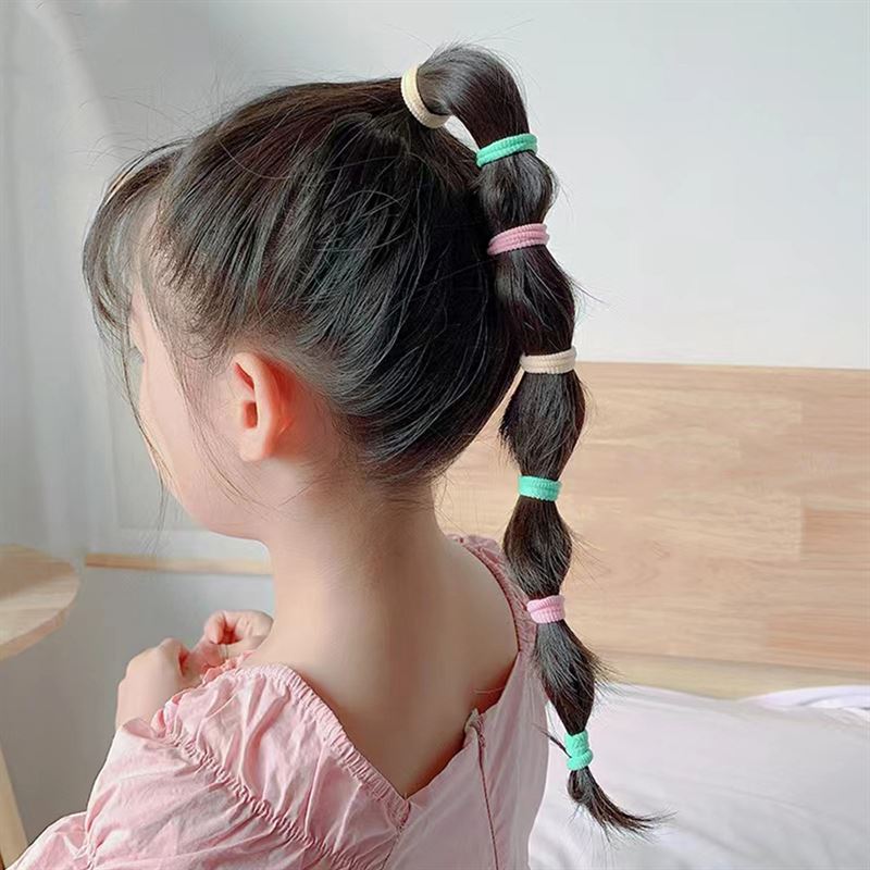 SOHO Nera Hair elastics - 100 pcs - Hair Accessories | Fashiongirl