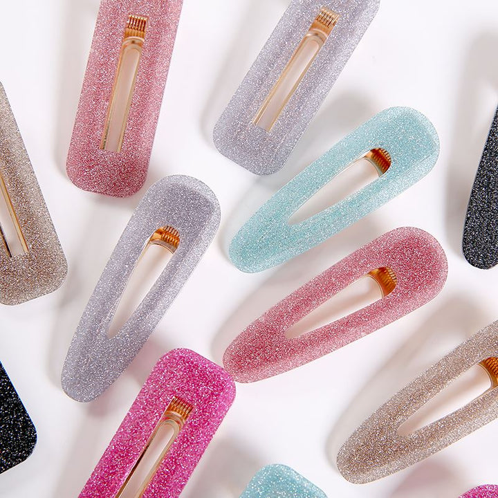 SOHO Nola Hair Clip - Glitter Magenta - | Fashiongirl