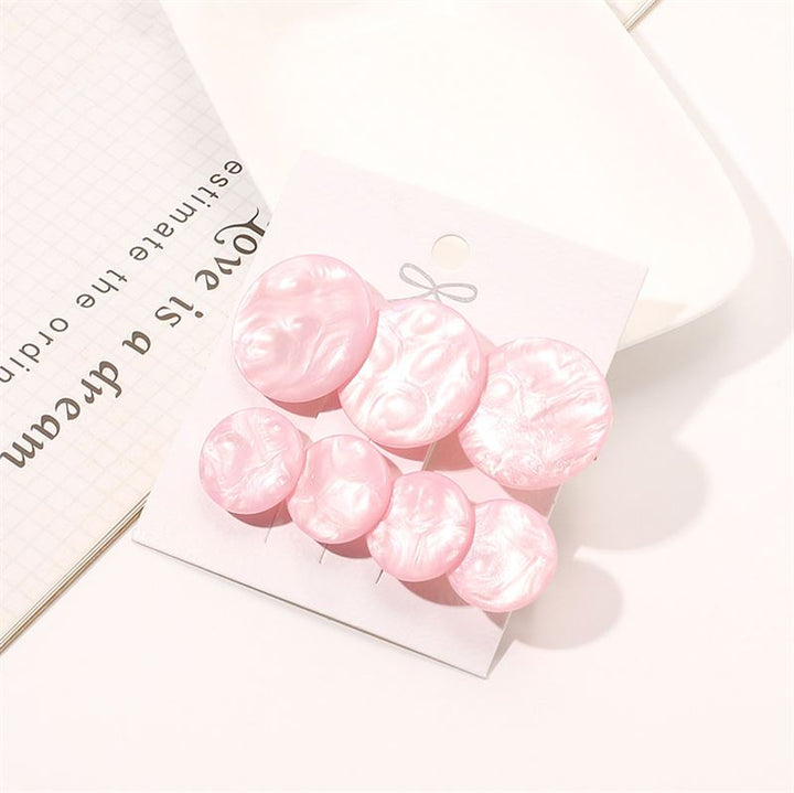 SOHO Opal Hair clips - Pink - | Fashiongirl