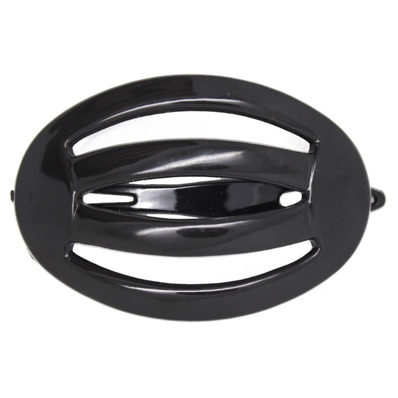 SOHO Oval Hair clip, black - | Fashiongirl
