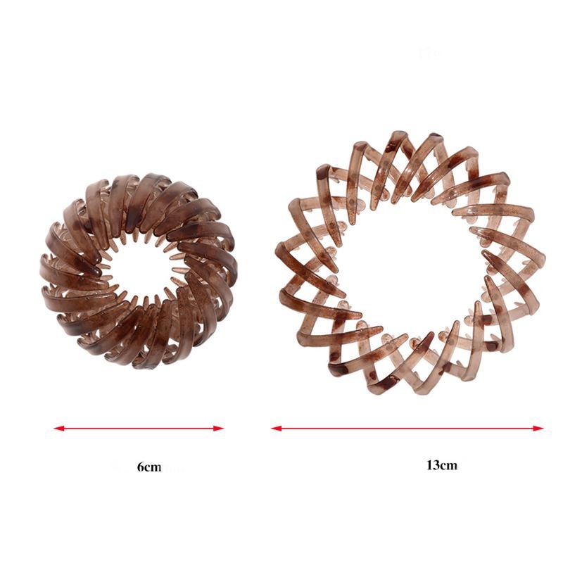 SOHO Pesca Ponytail Spiral - Black - | Fashiongirl