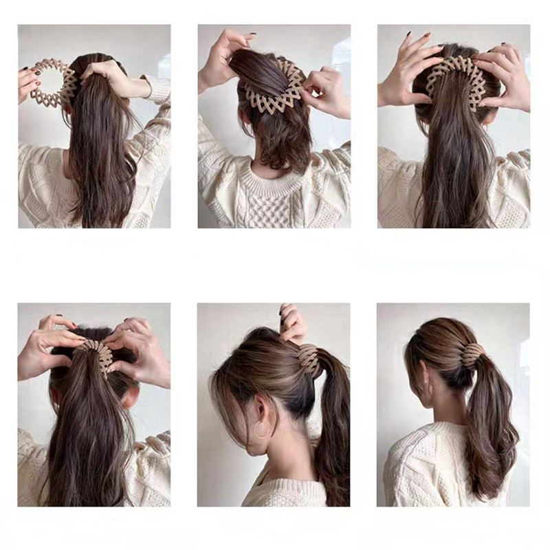 SOHO Pesca Ponytail Spiral - Tortoise - | Fashiongirl