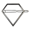 Barrette SOHO Pyramid - Argent - | Fashiongirl