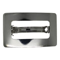 Barrette rectangulaire SOHO - Argent - | Fashiongirl