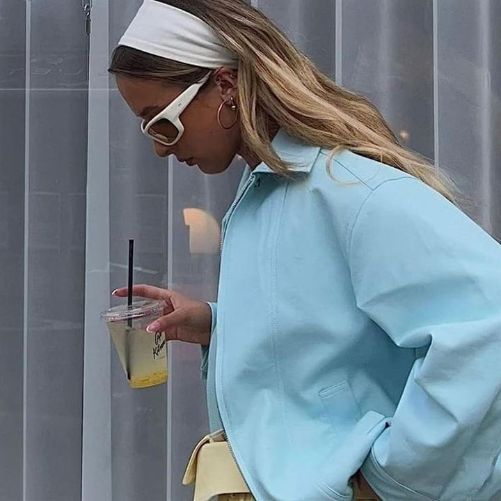 SOHO Reese Hairband - Dark grey - | Fashiongirl